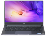 14" Ноутбук HUAWEI MateBook D 14 NBLK-WAX9X (1920x1080, AMD Ryzen 7 3700U, RAM 8ГБ, SSD 512ГБ, AMD Radeon Graphics Vega 10, OS Windows)