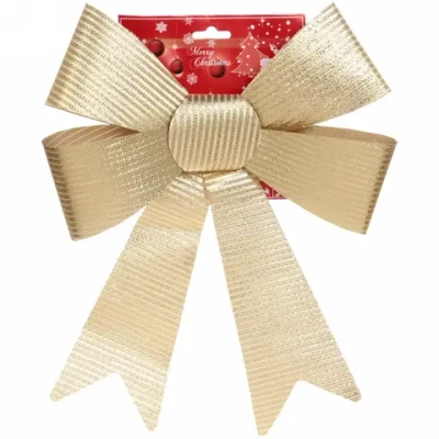Бант на ёлку «Сказка» 38*27 см, Золото