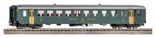 Пассажирский вагон EW I 2-го класса alte Schrift SBB IV