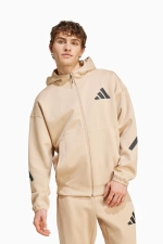 Кофта adidas Z.N.E. Full-Zip - бежевый