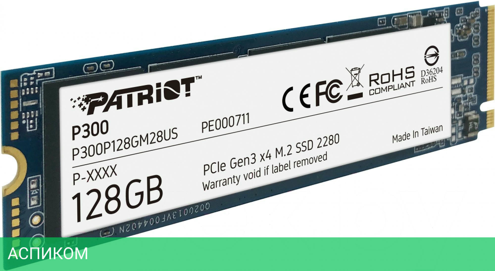 SSD диск Patriot P300P128GM28