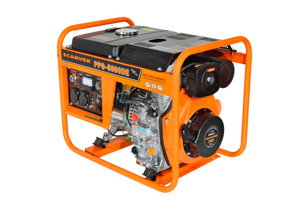 Генератор дизельный Carver PPG-5000DE