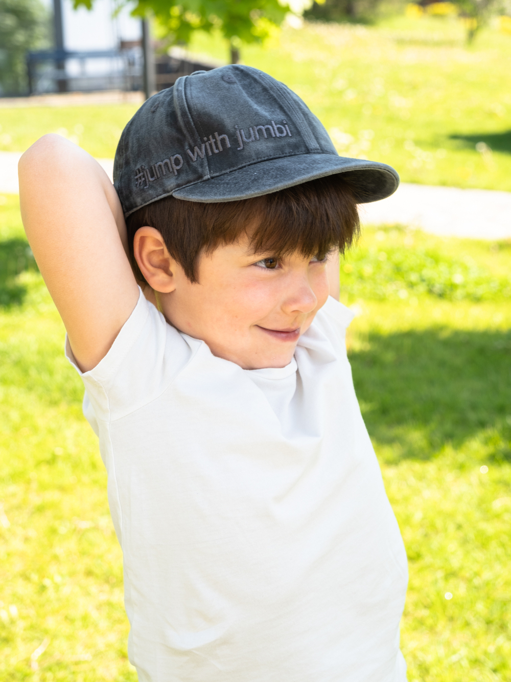 Кепка Jumbi (Графит) гнутый козырёк