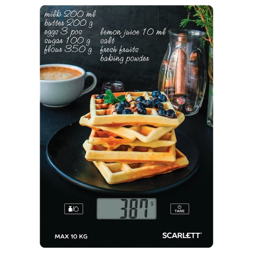 Весы кухонные SCARLETT SC-KS 57 P75 вафли
