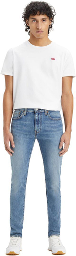 Джинсы LEVIS 510 SKINNY MED INDIGO - WORN I синий