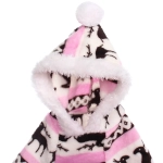 Комбинезон зимний для мелких и средних пород собак «МОДНЫЙ БРО», цвет розовый, р XL