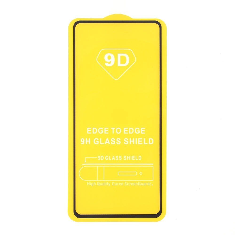 Защитное стекло Xiaomi Mi 10T Lite (черный) 9D тех.упаковка