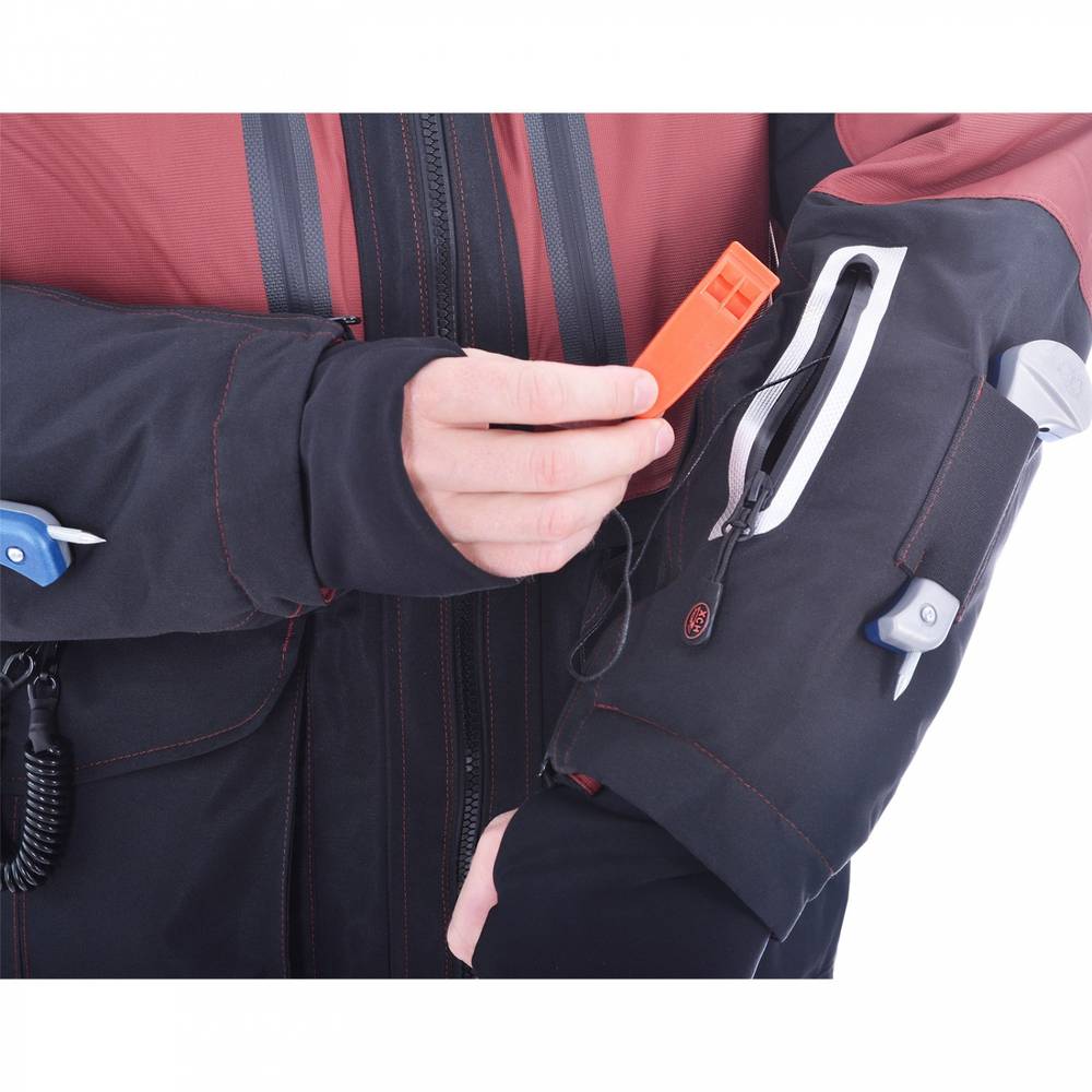 Костюм-поплавок мужской зимний "Rescuer VI prosport"-40, hardguard, махагон, ХСН