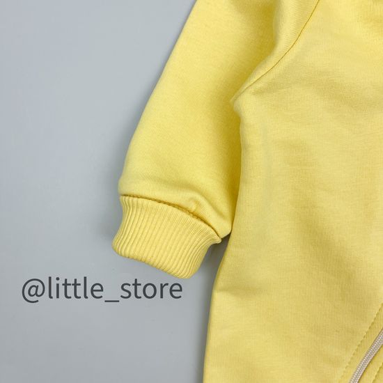 Комбинезон из футера "Simple" Банановый