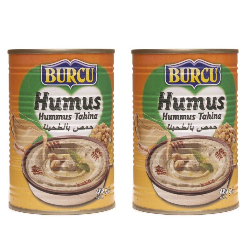 Хумус BURCU Hummus Tahina 400 г, 2 шт