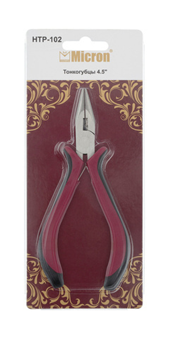 "Micron" Тонкогубцы 4.5" HTP-102 "
