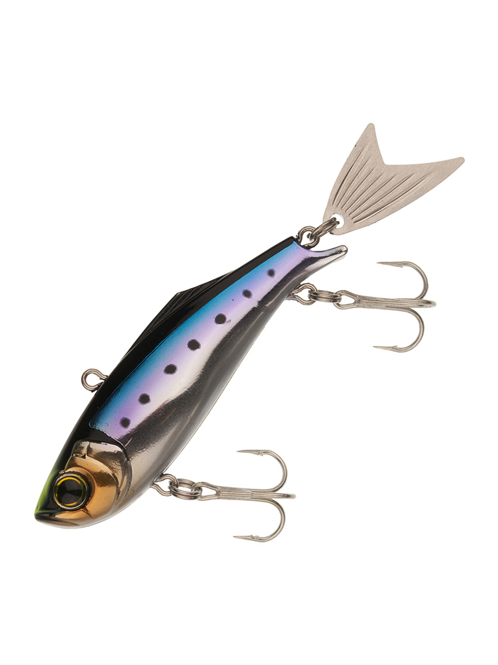 Воблер для рыбалки Duel Hardcore Fintail Vibe 55F1185-HGR, 55 мм, 10,5 г, тонущий, виб