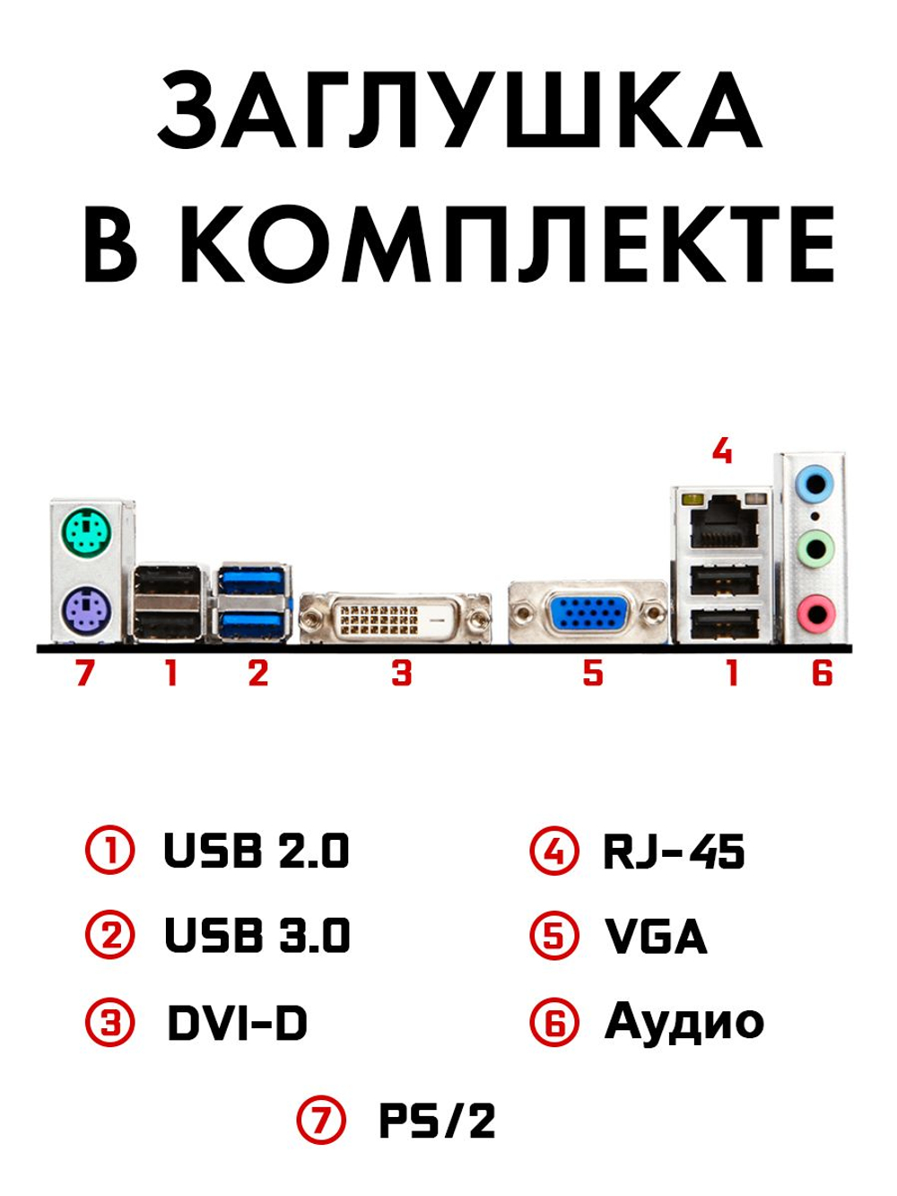 S-1150 Материнская плата MSI H81M-P33