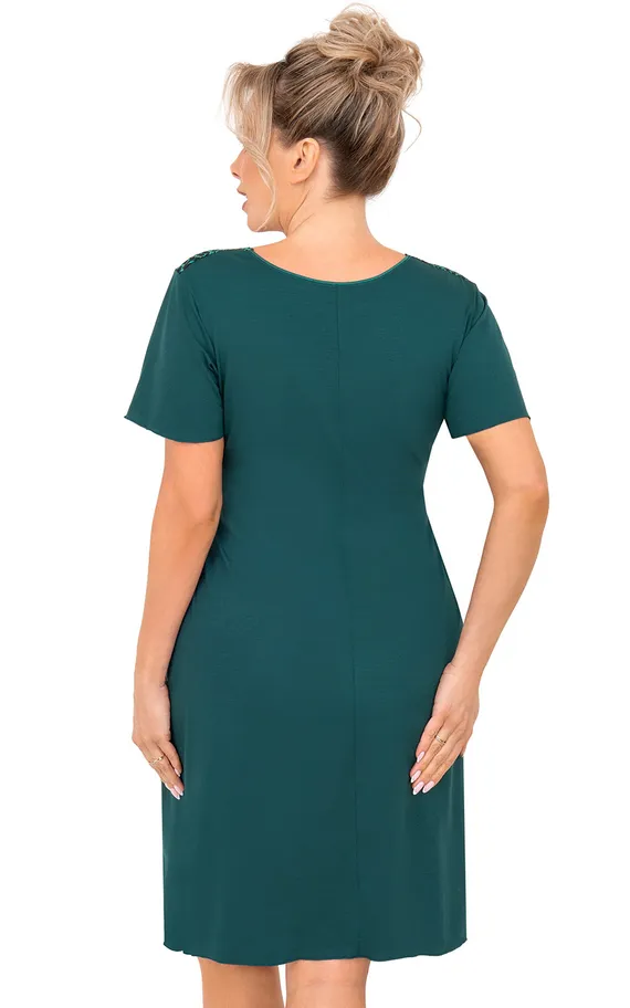 Melania nightdress plus Green