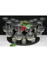 Барный набор 18 предметный с фужером