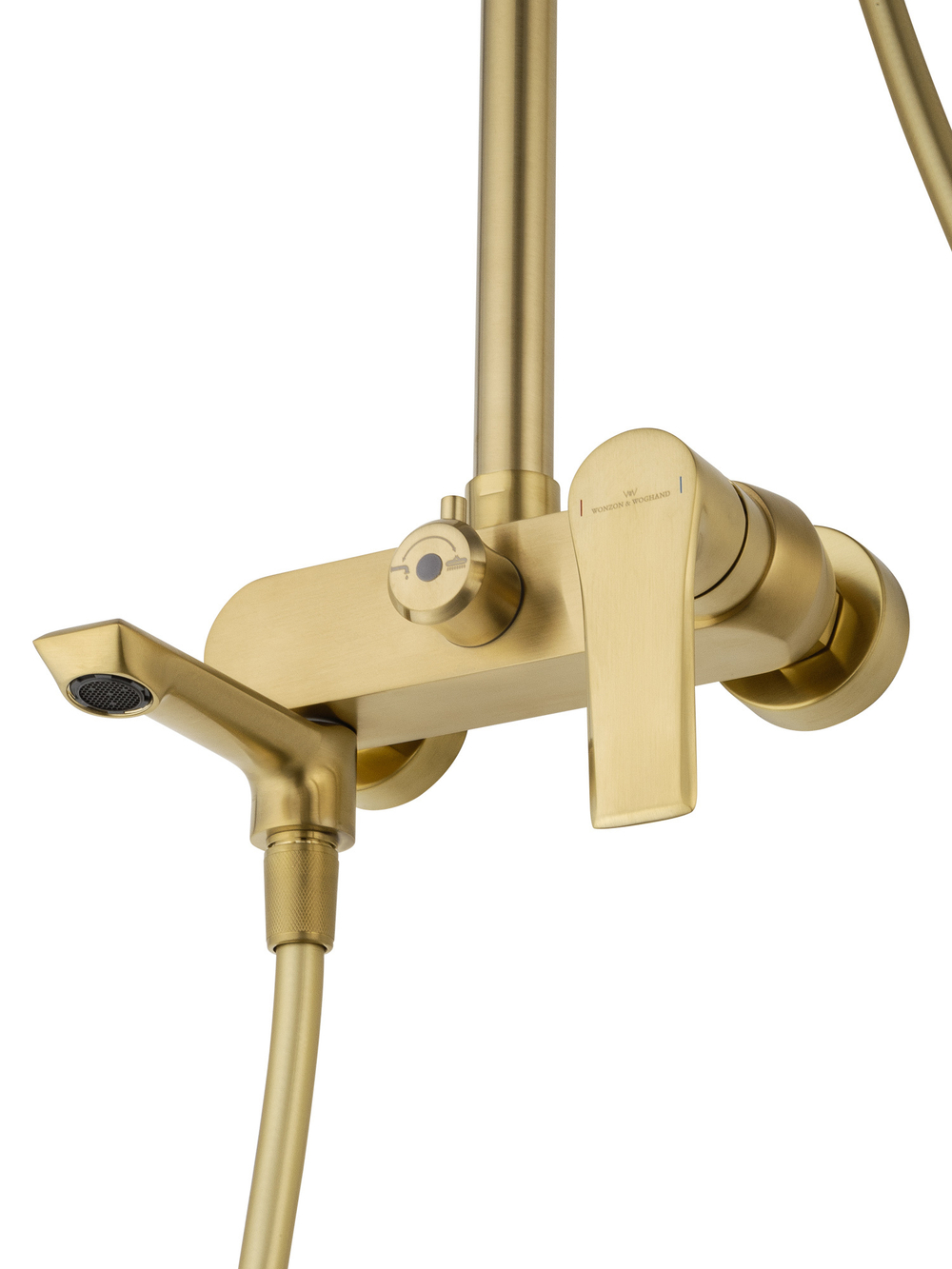 Душевая система WONZON & WOGHAND BRILLIANT, Брашированное золото (WW-88047079-BG)