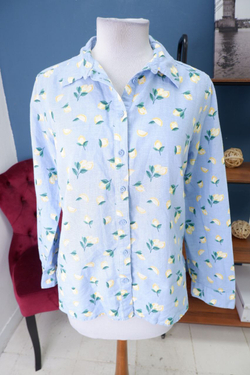 Блузка Marks & Spencer с принтом 52 размер