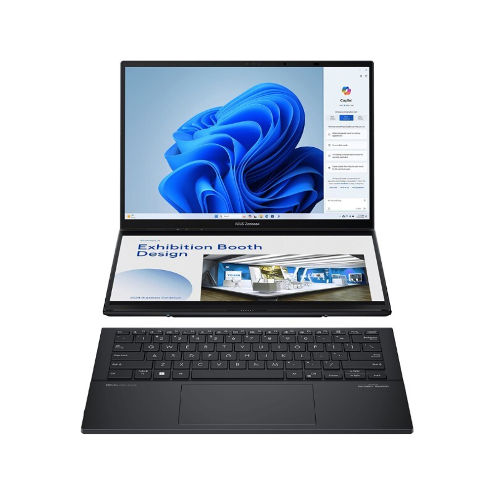 Ноутбук Asus ZenBook Duo UX8406CA-PZ212X Core Ultra 9 285H, 32Gb, SSD 1Tb, Intel Arc, 14" OLED Touch 3K (2880x1800) Win11 Pro