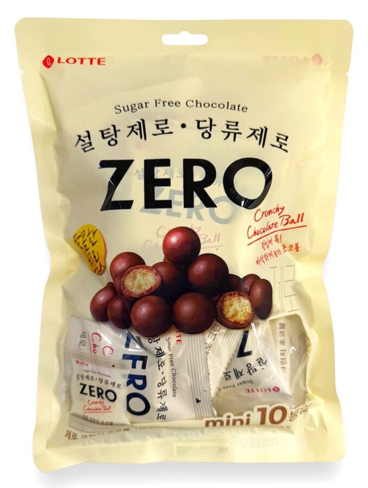 Шоколадное драже без сахара ZERO,140г, скидка