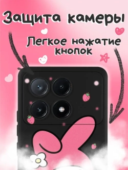 Чехол Xiaomi Poco X6 Pro с принтом