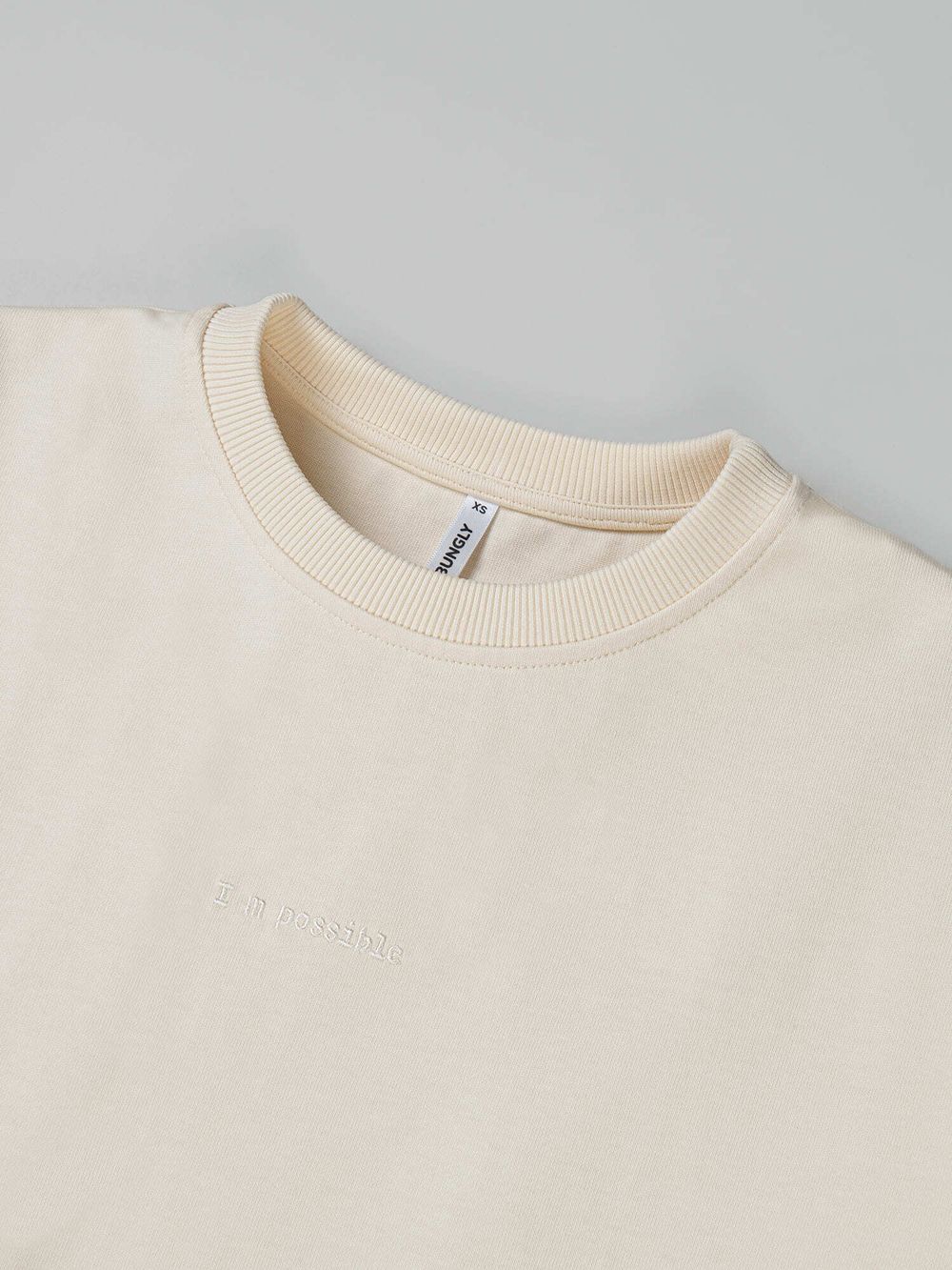 Футболка оверсайз из 100% хлопка "Лён" женская