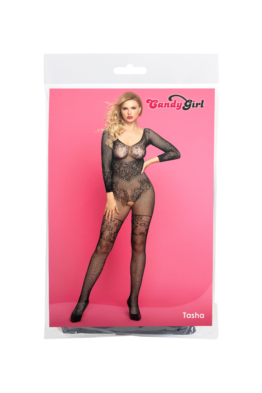 Костюм-сетка Candy Girl Tasha черный OS