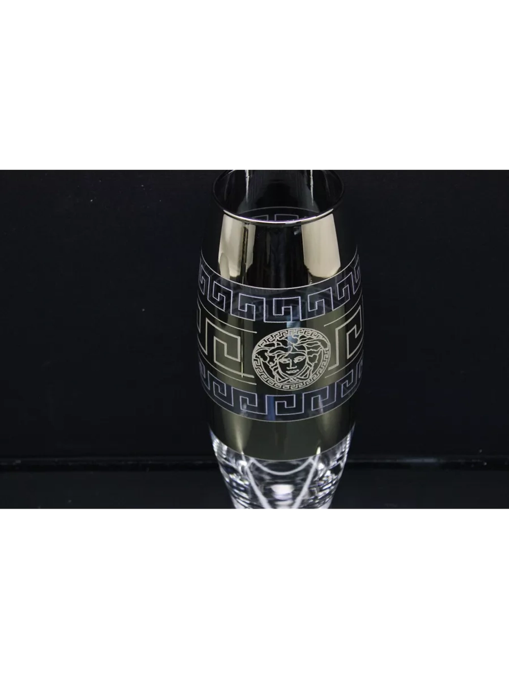 Ваза для цветов стеклянная (Версаче2)