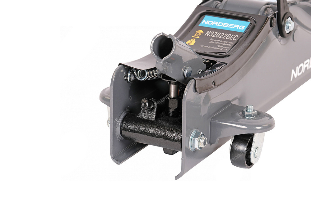 NORDBERG (N32022GEC) Домкрат подкатной для автолюбителя в кейсе, 2 т