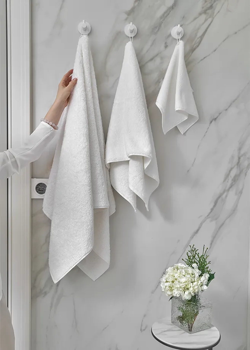 Набор полотенец Luxberry Teddy Белый