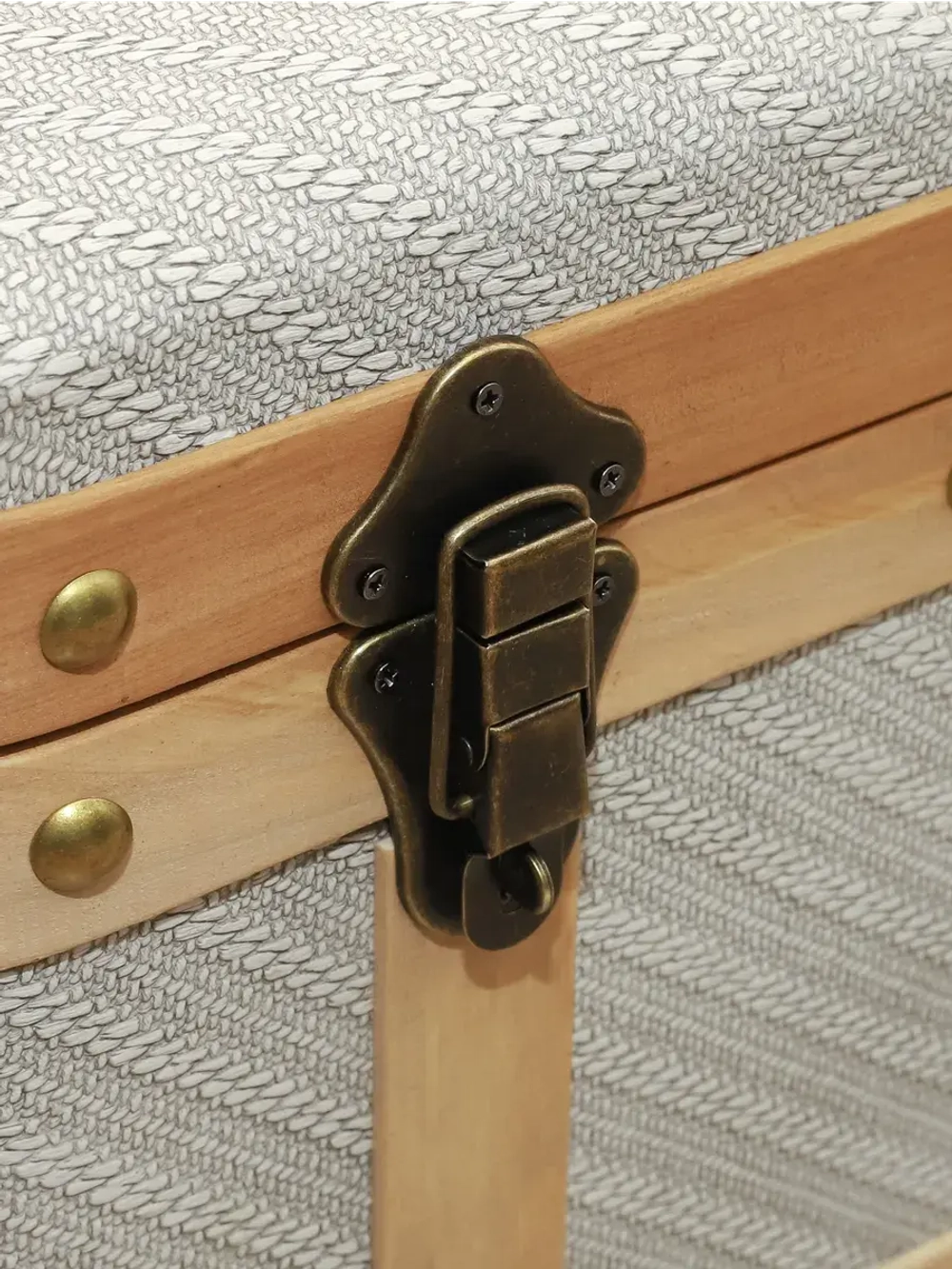 Пуфик для прихожей с ящиком 50*26*25 см