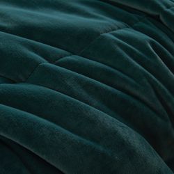 Комплект постельного белья с одеялом Сатин Велюрия Люкс с Одеялом «Лесная прохлада»