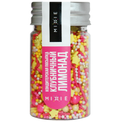 Посыпка кондитерская Клубничныи_ лимонад 50 г MIXIE