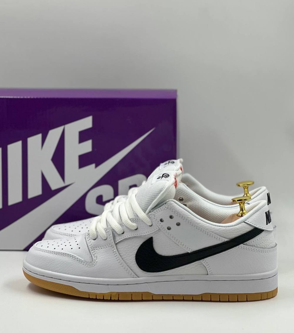 Кроссовки Nike SB Dunk Low #198 (бел.)