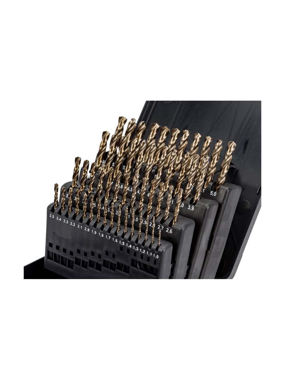 Набор сверл по металлу HSS-Co (51 шт; 1-6 мм) Inforce 11-01-328