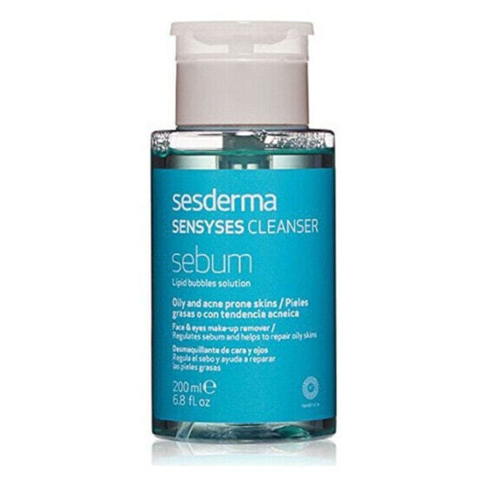 Жидкие очищающие средства Очищающий гель для лица Sensyses Sebum Sesderma Sensyses (200 ml) 200 ml