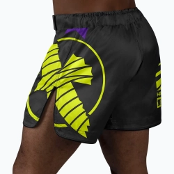 Шорты Hayabusa Icon MMA чёрно-неоновые
