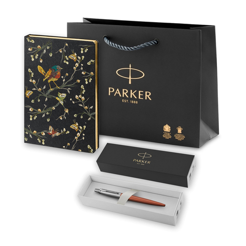 Подарочный набор: Шариковая ручка Parker Jotter + ежедневник