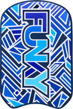 Тренировочная доска FUNKY TRUNKS Blue Bits