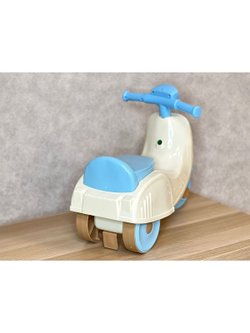 Беговел для малышей мотоцикл голубой (17886-2)