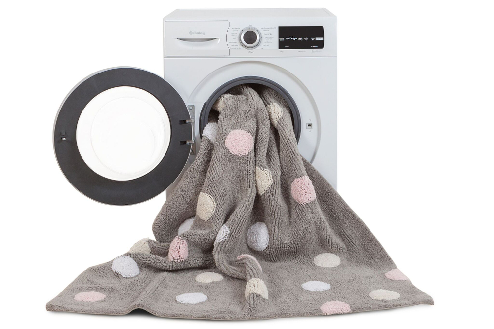 Ковер Lorena Canals Tricolor Polka Dots Pink (120 x 160 см)