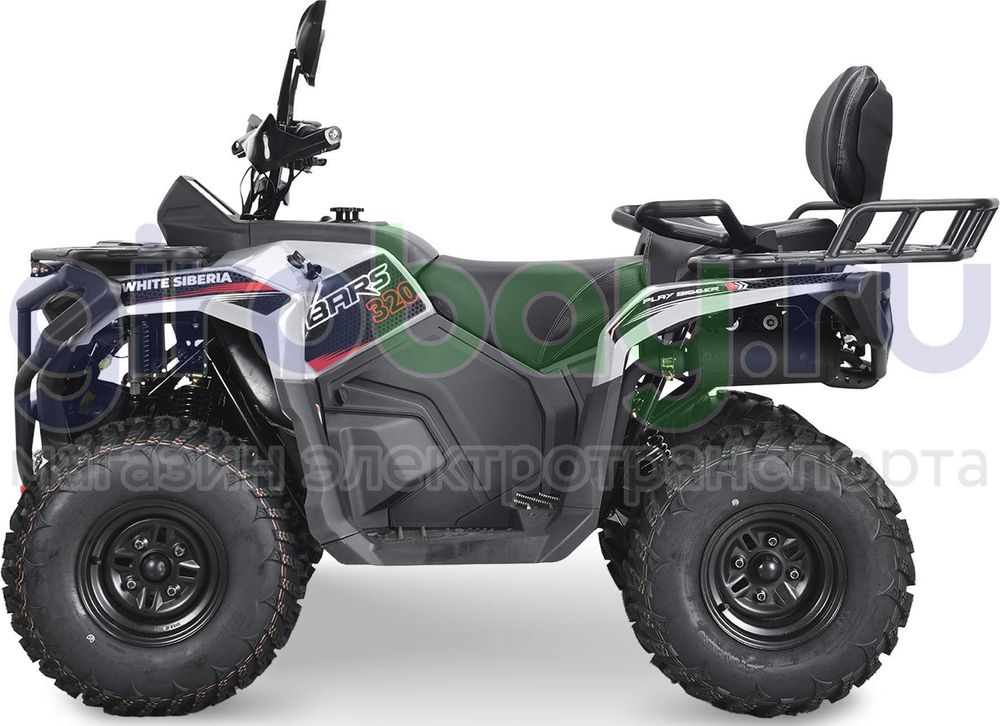Бензиновый квадроцикл WHITE SIBERIA BARS 320 - Серый фото №3