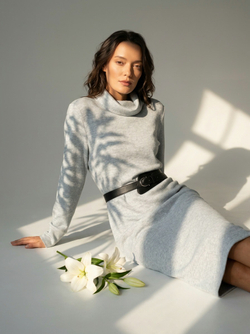 Платье из тёплого трикотажа «Филадельфия», голубой