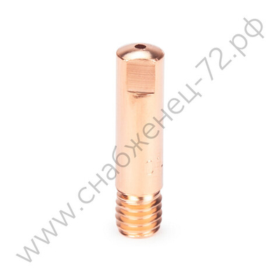 Наконечник М6х25х1.0 прямой (AL) (141.0006/MD0009-60, пр-во FoxWeld/КНР)