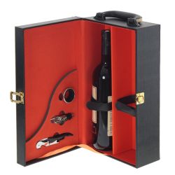 GAEM Шкатулка для бутылок с набором сомелье, L20 W12 H35 см