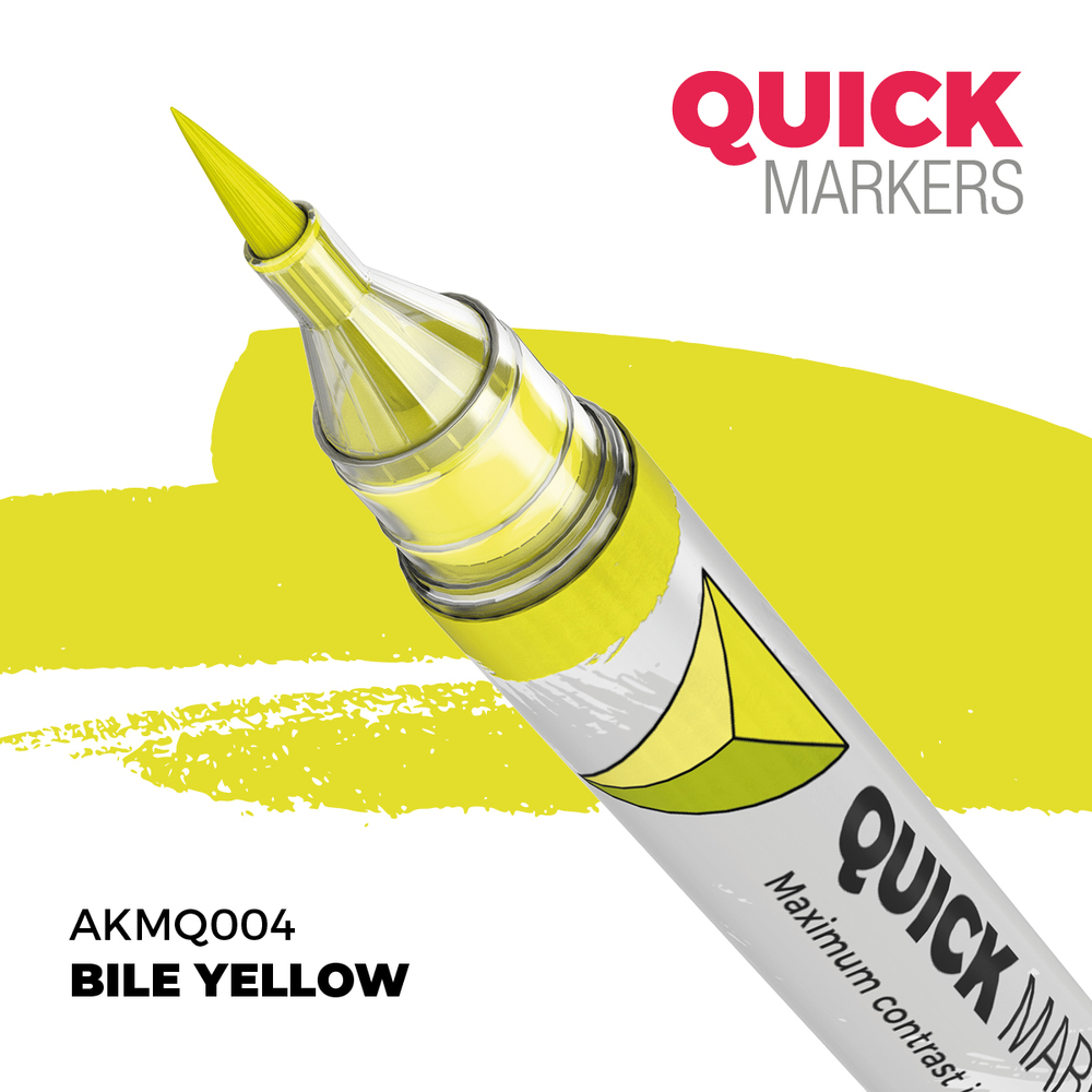 Набор акриловых маркеров AK Interactive Quick Marker Set - Goblins