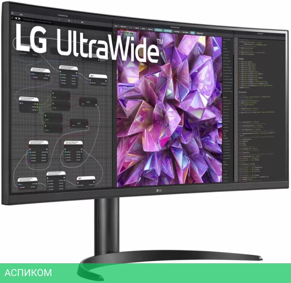 Монитор LG UltraWide 34WQ75C-B