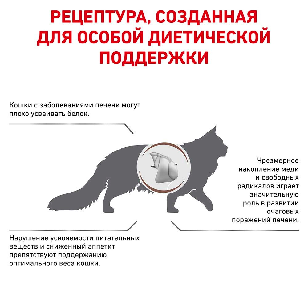 Royal Canin VET Hepatic Feline - диета для кошек с заболеваниями печени HF26