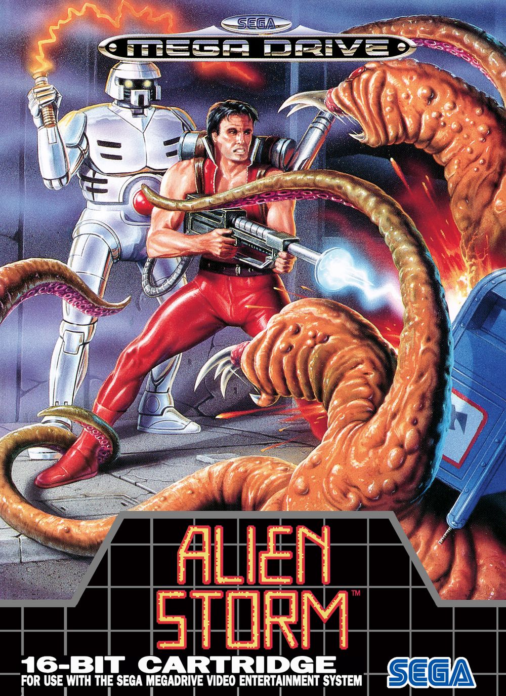 Картридж Alien Storm (Sega Mega Drive)