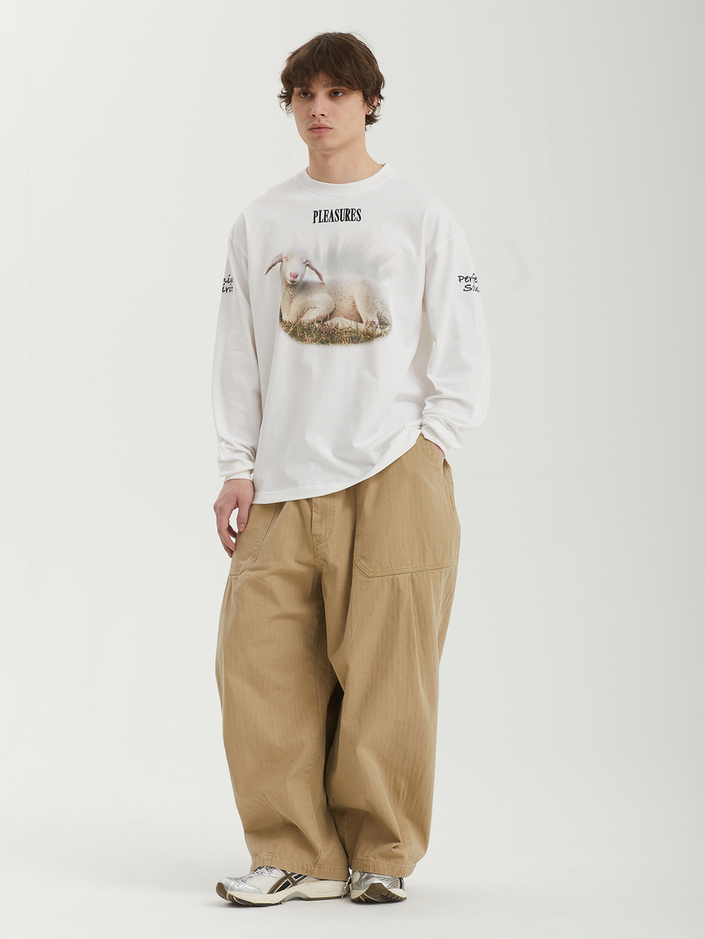 Мужские Брюки Herringbone Fatigue Balloon