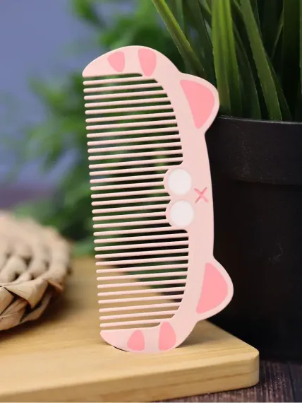 Расческа iLikeGift Cat bells pink